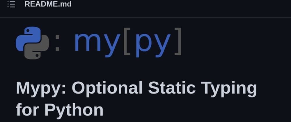 Integration of MyPy into Python Our Services